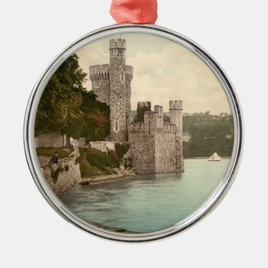 Blackrock Castle Cork Ierland Metalen Ornament (Voorkant)