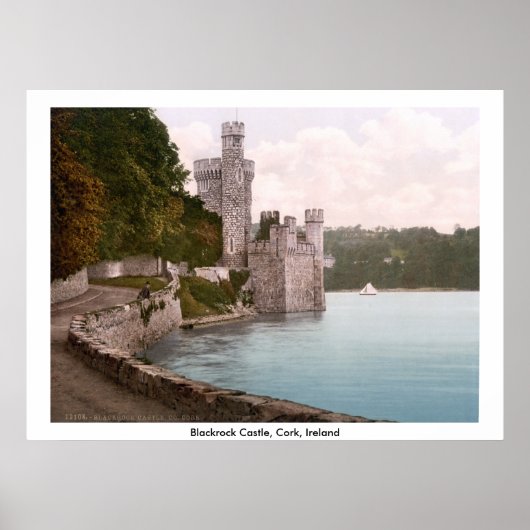 Blackrock Castle, Cork, Ierland Poster (Voorkant)