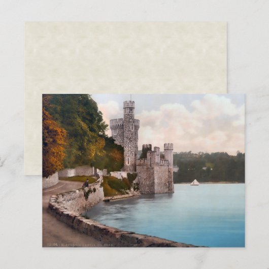  Blackrock Castle Ierland Briefkaart (Voorkant / Achterkant)