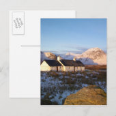 Blackrock Cottage, Glencoe, Highlands, Schotland Briefkaart (Voorkant / Achterkant)