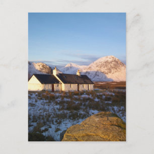 Blackrock Cottage, Glencoe, Hooglanden, Schotland Briefkaart