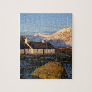 Blackrock Cottage, Glencoe, Hooglanden, Schotland  Legpuzzel