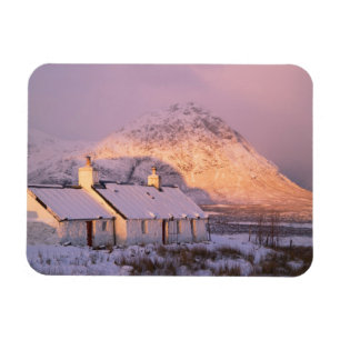 Blackrock Cottage, Glencoe, Hooglanden, Schotland Magneet
