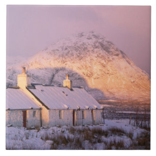 Blackrock Cottage, Glencoe, Hooglanden, Schotland Tegeltje