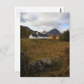 Blackrock Cottage, Glencoe, Schotland Briefkaart (Voorkant / Achterkant)