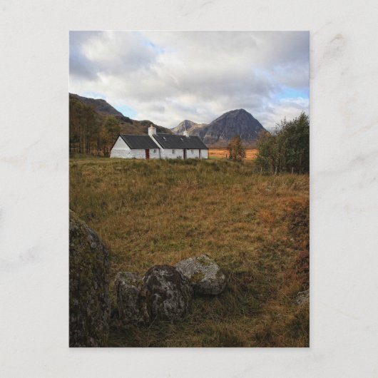 Blackrock Cottage, Glencoe, Schotland Briefkaart (Voorkant)