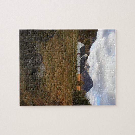 Blackrock Cottage, Glencoe, Schotland Legpuzzel (Horizontaal)