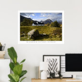 Blackrock Cottage, Schotland Poster (Thuiskantoor)