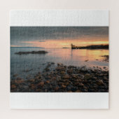 Blackrock zonsondergang bij Salthill strand in Gal Legpuzzel (Verticaal)