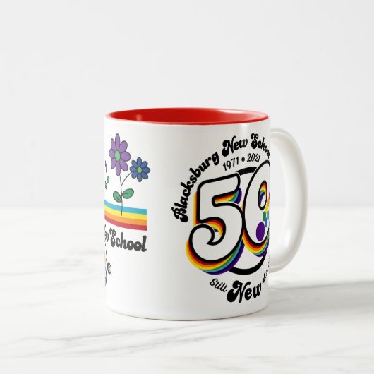 Blacksburg New School Celebrates 50ste Mok (Voorkant rechts)