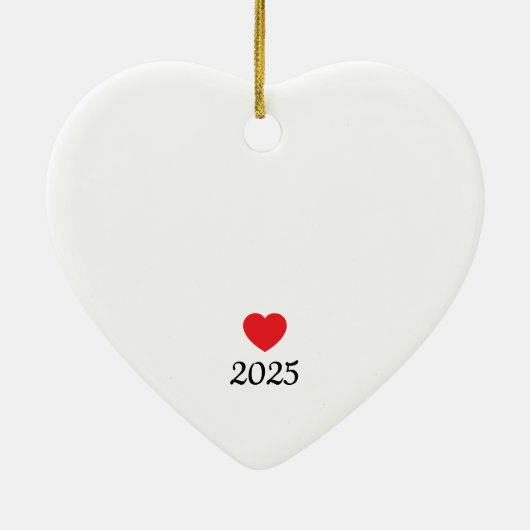 Blacksburg New School Heart Ornament (Achterkant)