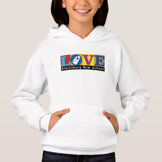 Blacksburg New School Merch Jeugd Hoodie (Voorkant)