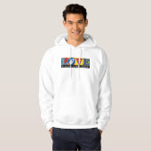 Blacksburg New School volwassenen pullover hoodie (Voorkant volledig)
