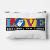 Blacksburg New School Zipper Pouch Etui (Voorkant)