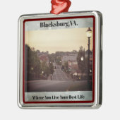 Blacksburg, VA.kerstversiering Metalen Ornament (Links)