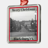 Blacksburg, VA.kerstversiering Metalen Ornament (Links)