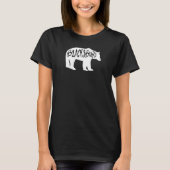 Blacksburg Virginia Bear 1 T-shirt (Voorkant)