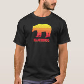 Blacksburg Virginia Bear T-shirt (Voorkant)