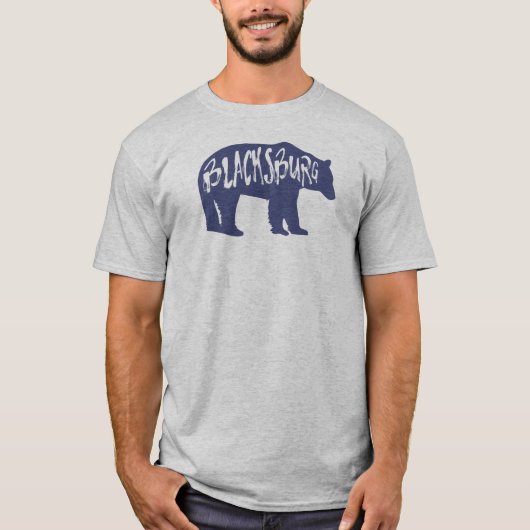 Blacksburg Virginia Beer T-shirt (Voorkant)