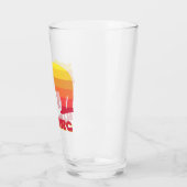 Blacksburg Virginia Rainbow-Beer Glas (Links)