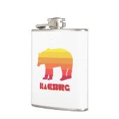 Blacksburg Virginia Rainbow-Beer Heupfles (Links)