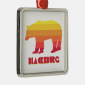 Blacksburg Virginia Rainbow-Beer Metalen Ornament