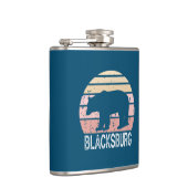 Blacksburg Virginia Retro Beer Heupfles (Rechts)