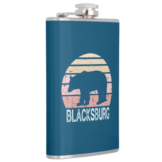 Blacksburg Virginia Retro Beer Heupfles (Rechts)