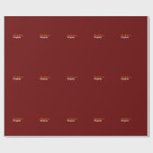 Blacksburg, Virginia Wrapping Paper Cadeaupapier (Vlak)