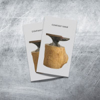 Blacksmith Anvil-visitekaartje