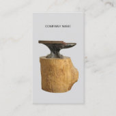 Blacksmith Anvil-visitekaartje Visitekaartje (Voorkant)