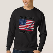 Blacksmith Apprentice Patriotic Us Flag Trui (Voorkant)