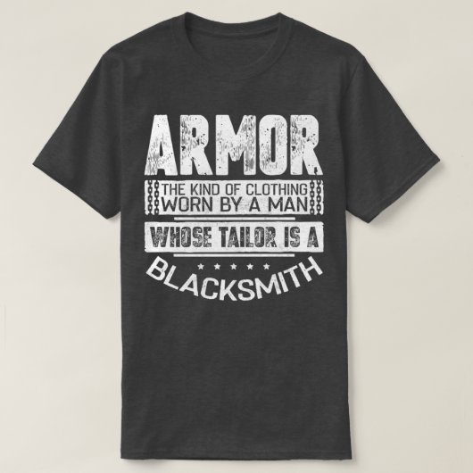 Blacksmith Armor THe soort kleding T-shirt (Design voorkant)