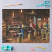 Blacksmith - Blacksmithing School 1899 Tissuepapier (Craft)