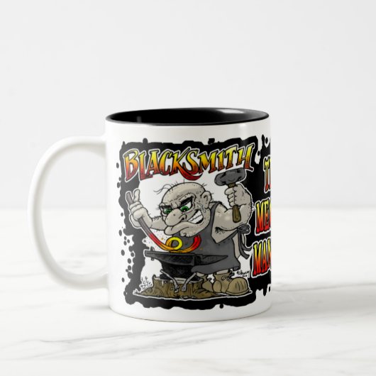 Blacksmith Coffee Mok (Links)