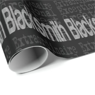 Blacksmith Extraordinaire Wrapping Paper Cadeaupapier