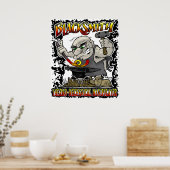 Blacksmith Forge Poster (Keuken)