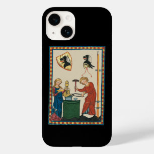 Blacksmith Forging Helmet middeleeuwse kunst Case-Mate iPhone 14 Hoesje