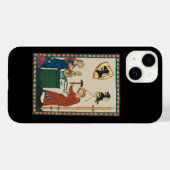 Blacksmith Forging Helmet middeleeuwse kunst Case-Mate iPhone Case (Achterkant (horizontaal))