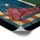 Blacksmith Forging Helmet middeleeuwse kunst Poster (Hoek)