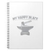 Blacksmith Gifts | Blacksmithing Anvil Smeden Notitieboek (Voorkant)