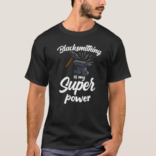 Blacksmith Goldsmith Hammer Craft An T-shirt (Voorkant)