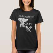 Blacksmith Guy Horses Hoof Blacksmith Boys Forges T-shirt (Voorkant)