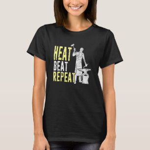 Blacksmith Heat Beat Herhaal  noodweer T-shirt