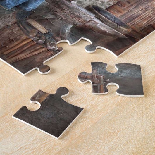 Blacksmith - Het belang van de Blacksmith Legpuzzel (Zijkant)
