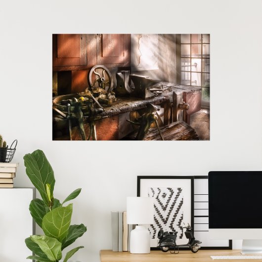 Blacksmith - In de workshop van mijn grootvader Poster (Thuiskantoor)