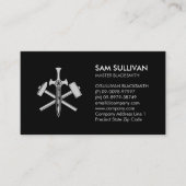 Blacksmith Iron Works Metaal Visitekaartje (Voorkant)