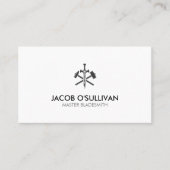 Blacksmith Iron Works Metaal Visitekaartje (Voorkant)