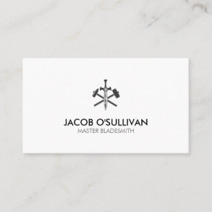 Blacksmith Iron Works Metaal Visitekaartje