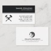 Blacksmith Iron Works Metaal Visitekaartje (Voorkant / Achterkant)